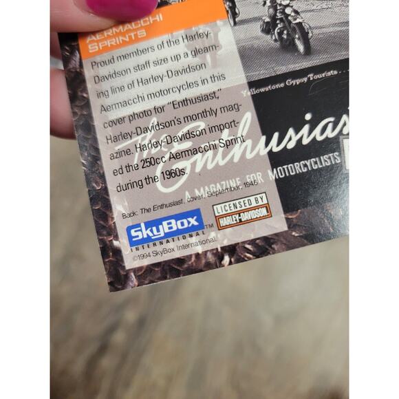 Harley-Davidson Heritage 1994 Skybox Cards Trading Lot of 36 - Picture 8 of 8